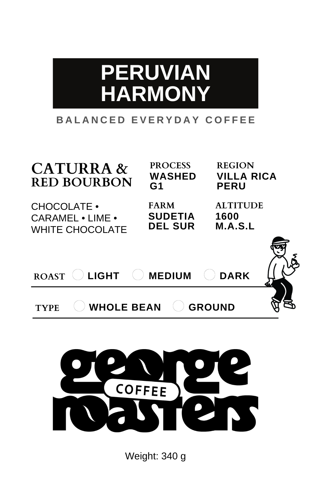 Peruvian Harmony - Caturra & Red Bourbon Coffee